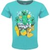 T-shirt Minecraft Boom jasno zielony